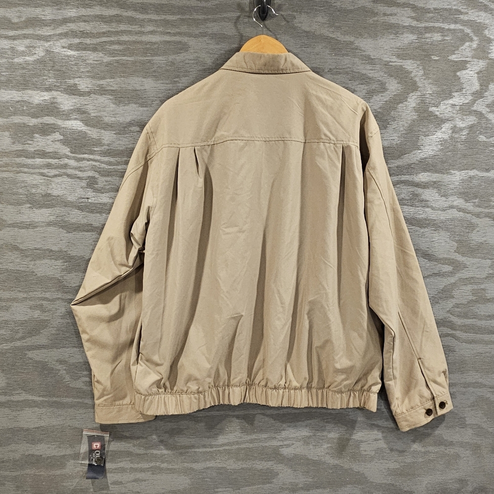 NWT Chaps Tan Lightweight Jacket - Picture 2 of 9